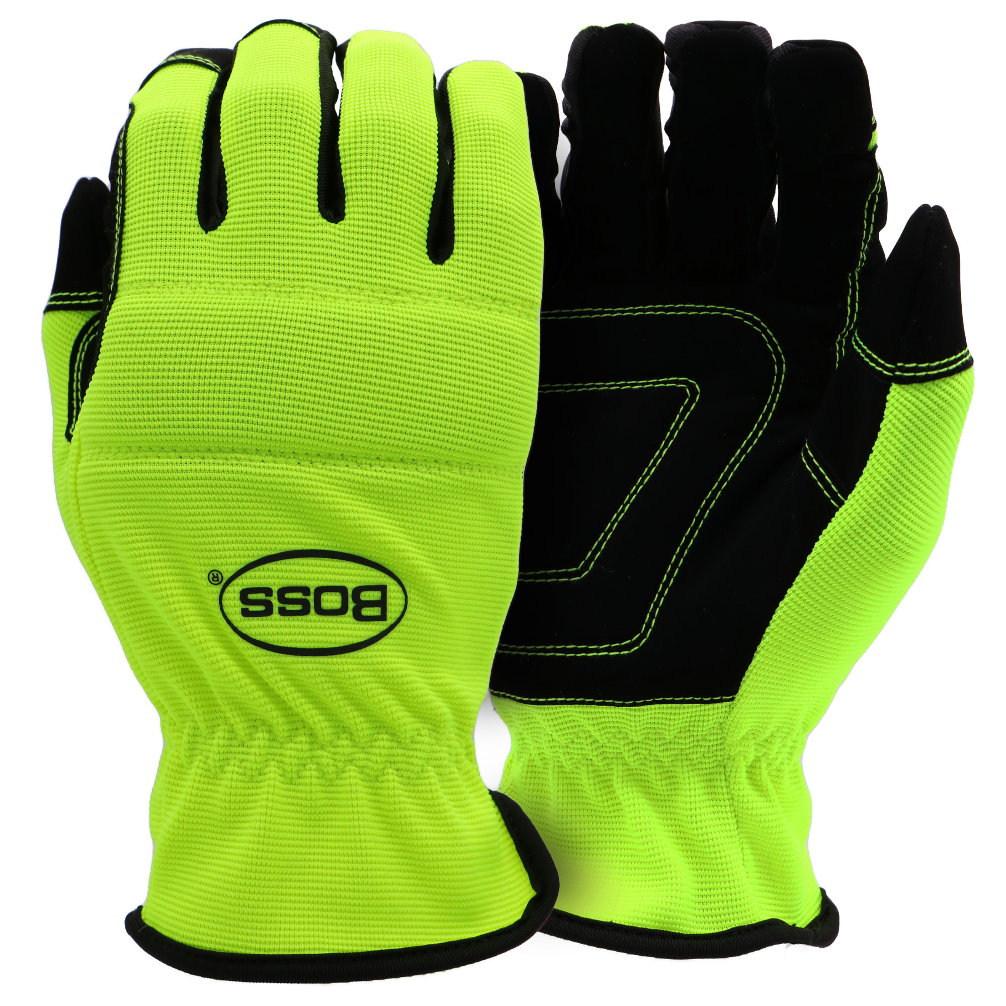 Boss Hi Vis Utility with synthetic leather